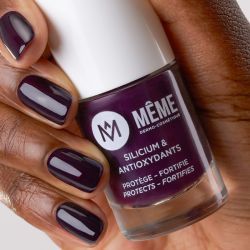 Vernis au silicium Aubergine - 10 ml