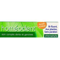 Homéodent Soin Complet Dents & Gencives Chlorophylle Format Voyage - 25ml