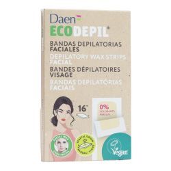 Bande dépilatoire visage EcoDepil - 16 bandes