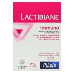 Lactibiane Immuno - 30 comprimés à sucer