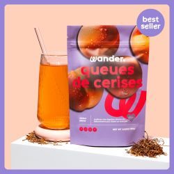 wander queues de cerises - Pêche - 1 sachet