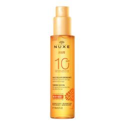 NUXE SUN Huile Solaire Bronzante Haute Protection SPF50 visage et corps - 150 ml