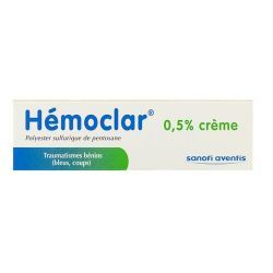 HEMOCLAR 0,5 POUR CENT, crème - 30 g