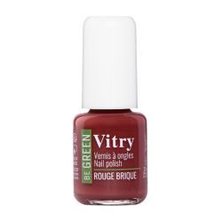 Manucure vernis à ongles Rouge Brique