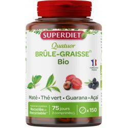 Quatuor Brûle-graisse Bio - 150 comprimés