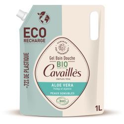 Lavants liquides Eco-Recharge Gel Bain Douche Aloe Vera - 1 L