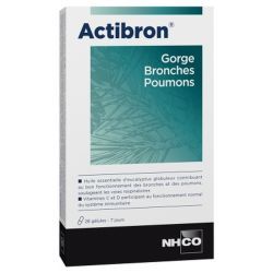 Actibron gorge bronches poumons - 28 gélules