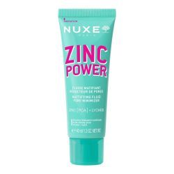 ZINC POWER Fluide Matifiant Réducteur De Pores - 40ml