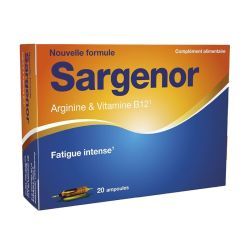 Sargenor Arginine & Vitamine B12 - 20 ampoules