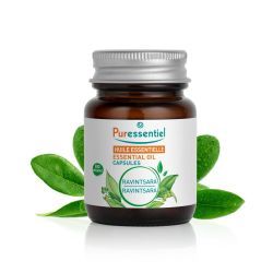 Huiles essentielles Capsules de Ravintsara BIO - 60 capsules