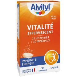 Vitalite - Comprimés Effervescents - 30 comprimés