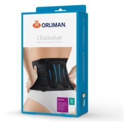 Évolutive Ceinture de Soutien Lombaire Noir - T4