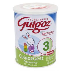 Guigoz Lait 3eme âge Croissance Fibres - 800g