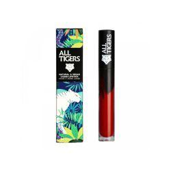 All Tigers Rouge à Lèvres Mat Naturel & Vegan 887 Rouge Bordeaux Live Fearless - 8ml