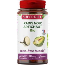 Radis noir Artichaut Bio - 80 comprimés