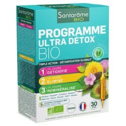 Programme Ultra Detox Bio - 30 ampoules