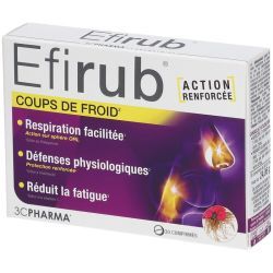 Efirub Coups de froid - 30 comprimés
