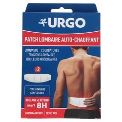 Patch Auto-Chauffant Lombaire - Lot de 2