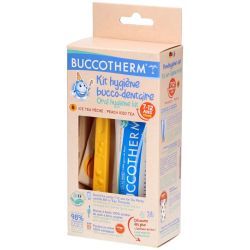 Kit hygiène bucco-dentaire junior Ice Tea Pêche
