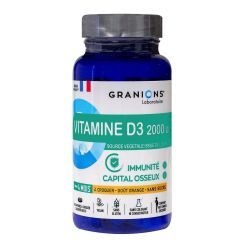 Granions Vitamine D3 2000 UI - 30 Comprimés à Croquer