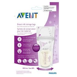 Sachets de Conservation pour Lait Maternel - 25x180ml