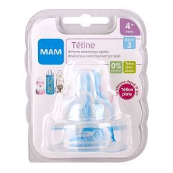 Tétine en silicone Silk Teat débit 3 Rapide - 2 tétitnes