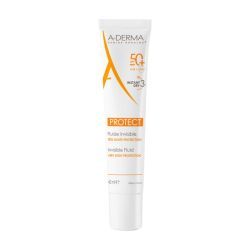 A-DERMA PROTECT Fluide solaire visage invisible SPF50+ - 40ml
