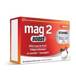 Mag 2 Boost comprimés - 20 comprimés