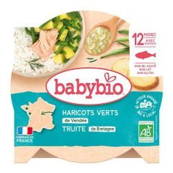 Menus Haricots verts de Vendée Truite de Bretagne - 230g