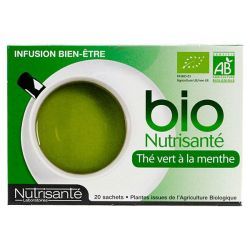 Thé Vert à la Menthe,  20 sachets