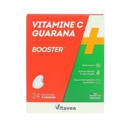 Vitamines C + Guarana - 24 comprimés