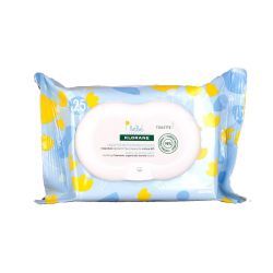 Klorane Bébé Lingettes Nettoyantes Douces - 25 Lingettes