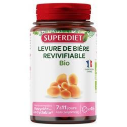 Levure de bière revivifiable Bio - 45 comprimés