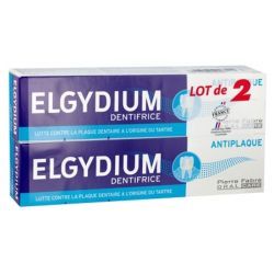 Dentifrice Anti-plaque - Lot de 2 x 75ml