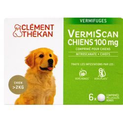 Clément Thékan VERMISCAN Chiots 100 mg - 4 comprimés