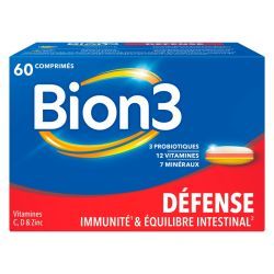 Vitamines pour le système immunitaire Bion3 Défense - 60 CRP