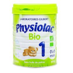 Physiolac Bio 1 De 0 à 6 Mois - 800 g