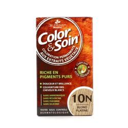 Color et Soin Coloration Permanente - 10N blond platine - 60 ml + 60 ml + 15 ml