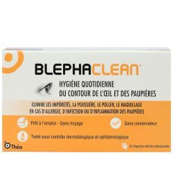 Blephaclean Compresses Imprégnées - 20 unités