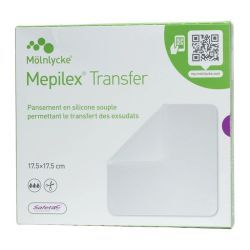 Transfer Pansement hydrocellulaire - 10 pansements