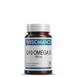 Physiomance Q10 Oméga 3 200 mg - 30 capsules
