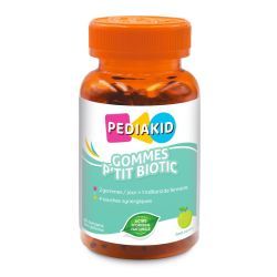 Gommes P'tit Biotic - Goût Pomme - 60 gommes