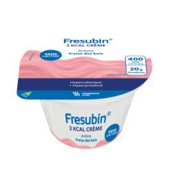 2kcal Crème Sans Lactose Fraise des Bois - 200g