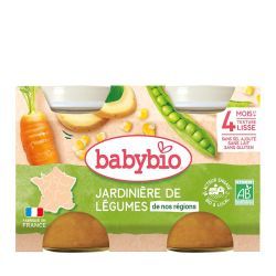 Légumes Jardinière de légumes de nos Régions - Petits pots 2x130g