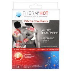 Therm'Hot Patchs Chauffants Cou/Dos/Épa/Poi - 2 unités