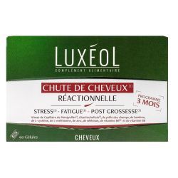 Luxéol Chute de Cheveux Réactionnelle - 90 Gélules