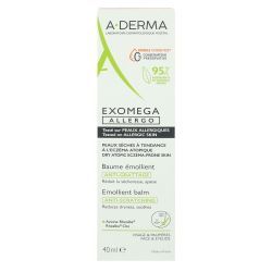 A-DERMA Exomega Allergo Baume Émollient Anti-Grattage - 40 ml