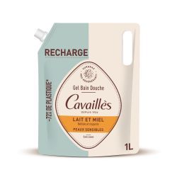 Gel Bain Douche Lait et Miel - 1L