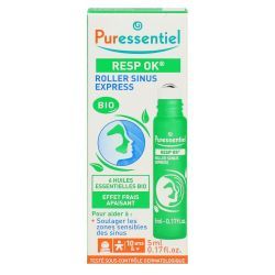 Puressentiel Resp OK Roller Sinus Express Bio - 5 ml