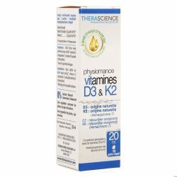 Vitamines D3 & K2 - 20ml